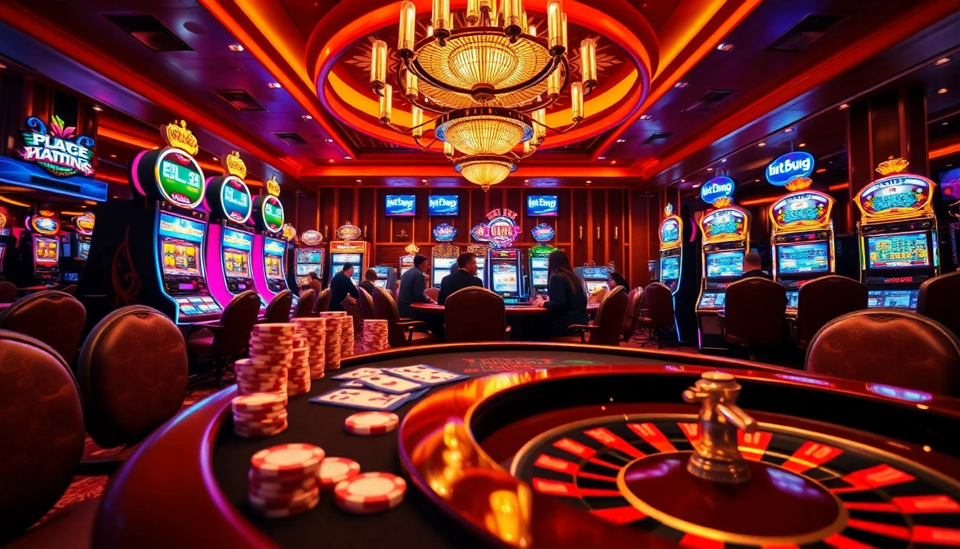 Experience thrilling games at hitclub with poker chips and casino tables.