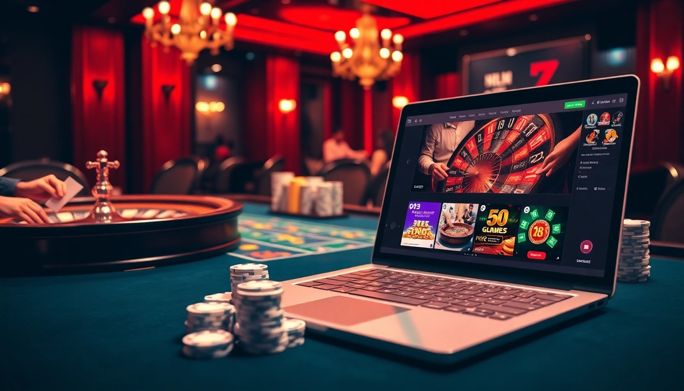 Experience the excitement of betting at https://88new.autos/ with vibrant casino visuals of players in action.