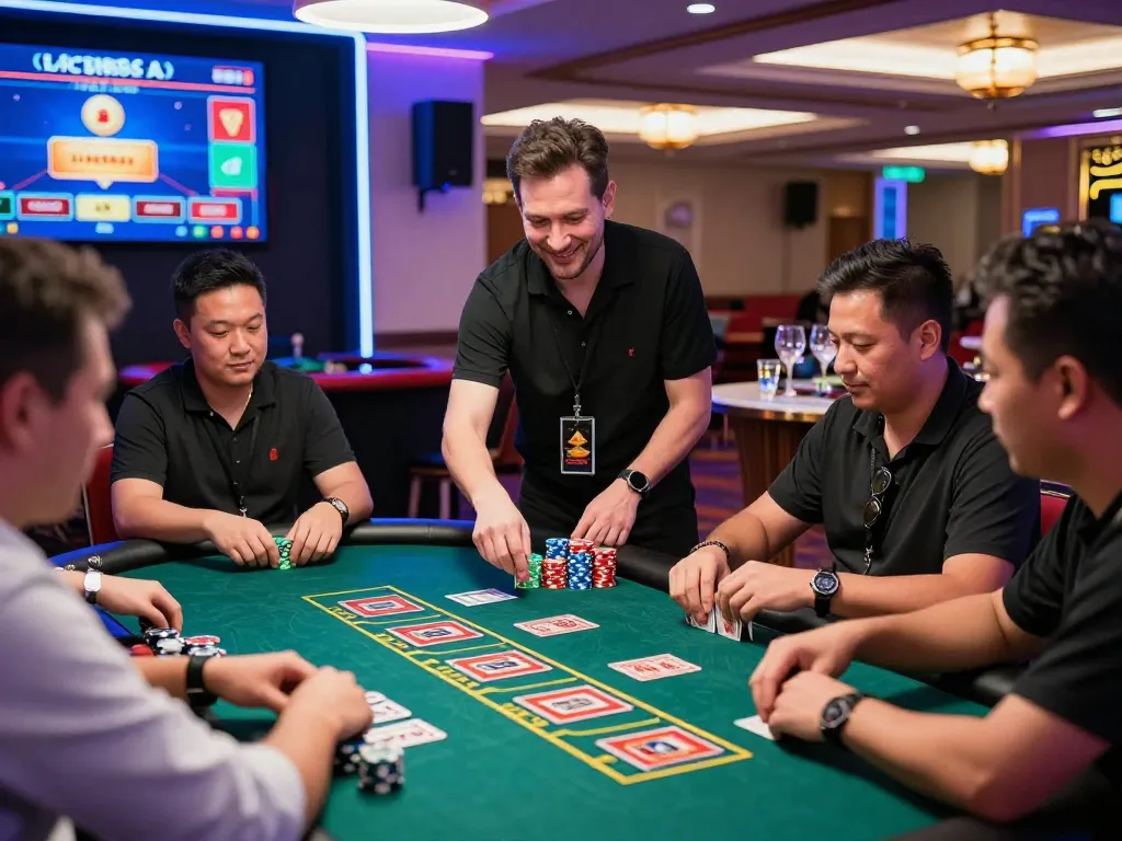 Exciting live casino action at Bong99 with engaging players and a lively atmosphere.