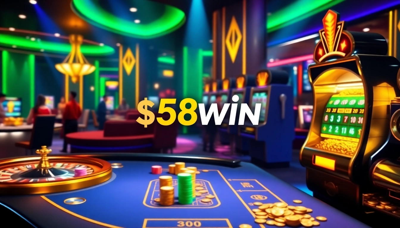 Experience thrilling online gaming at https://58win.watch/ with vibrant casino visuals and dynamic activities.