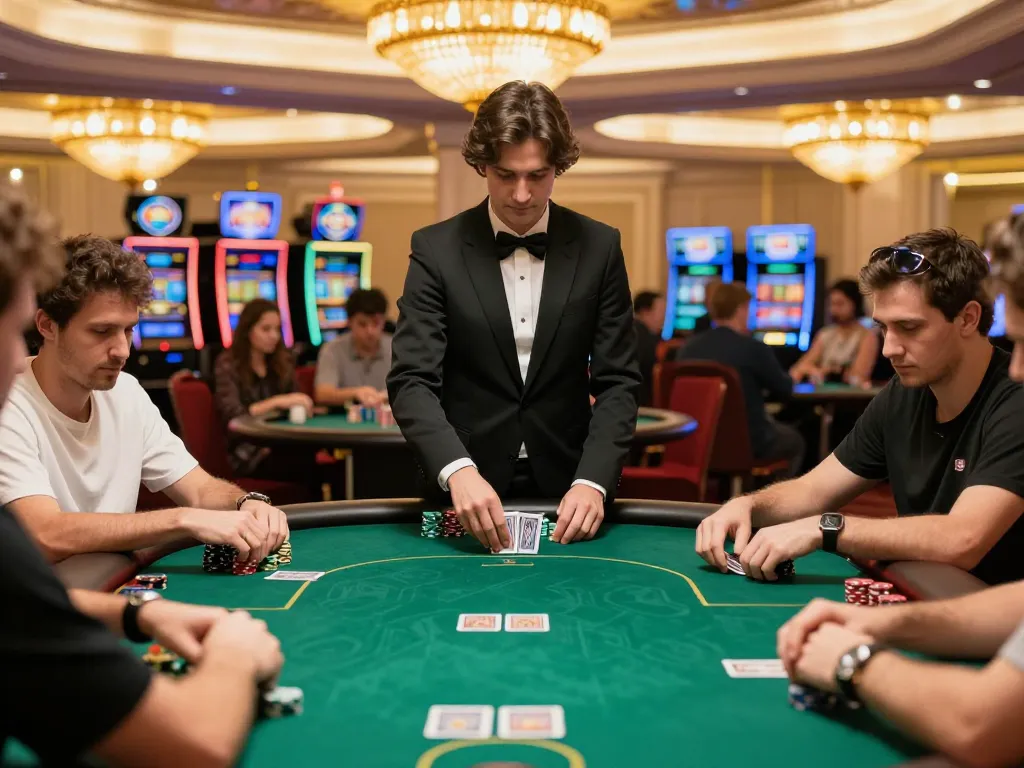 Play high-stakes poker at LC 88 enjoying intense competition in an upscale casino.
