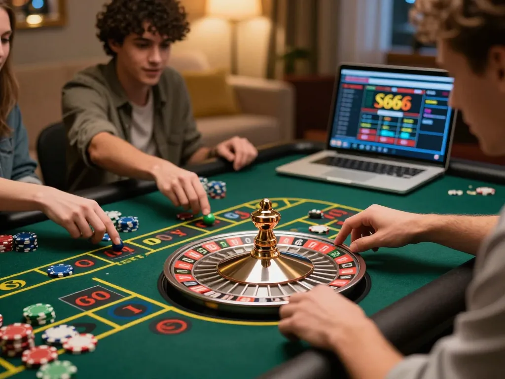 Players experience the thrill of roulette at S666 online casino with exciting gameplay.