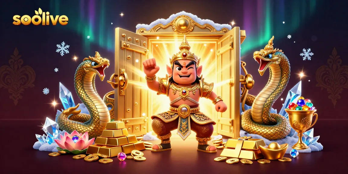 Socolive enhances the experience of online gambling with vibrant visuals of treasure and gaming elements