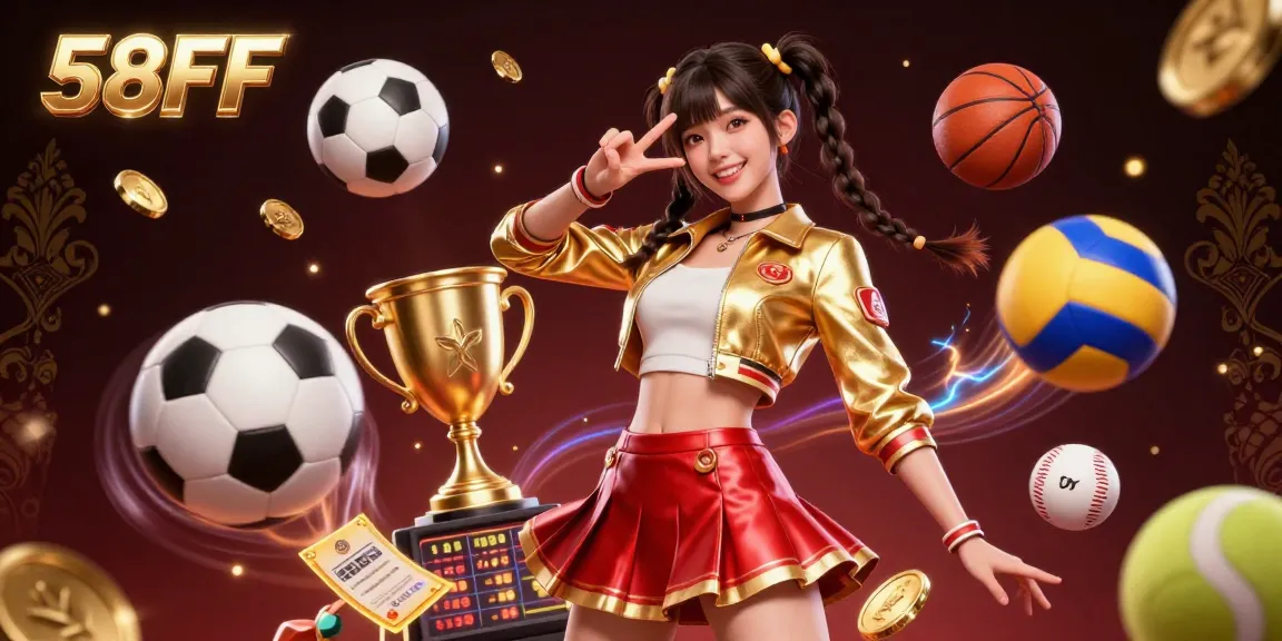 Experience thrilling gameplay with 58FF, featuring vibrant casino elements and dynamic action.