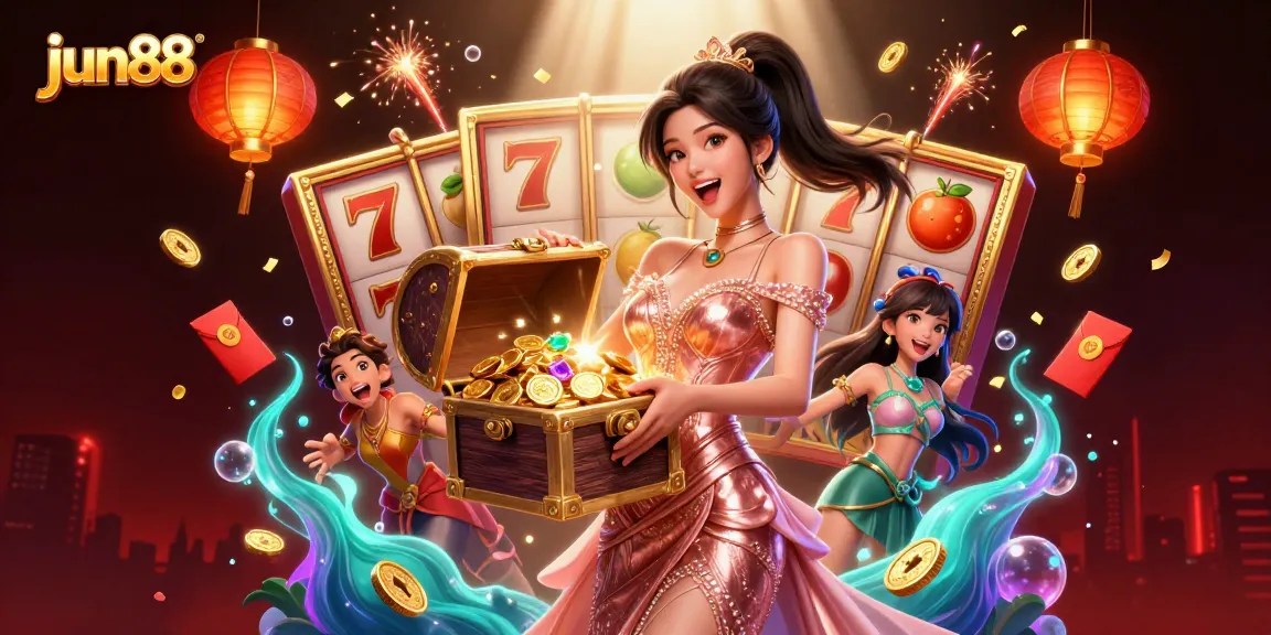 Experience thrilling wins at jun88 with vibrant slot machines and captivating treasures.
