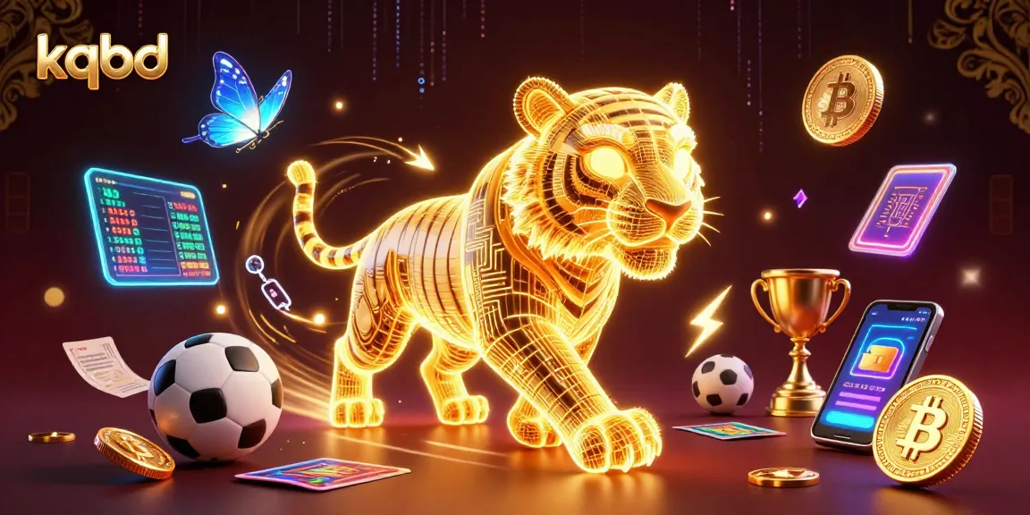 Engage in live sports betting excitement with kqbd as the glowing tiger prowls through digital landscapes.