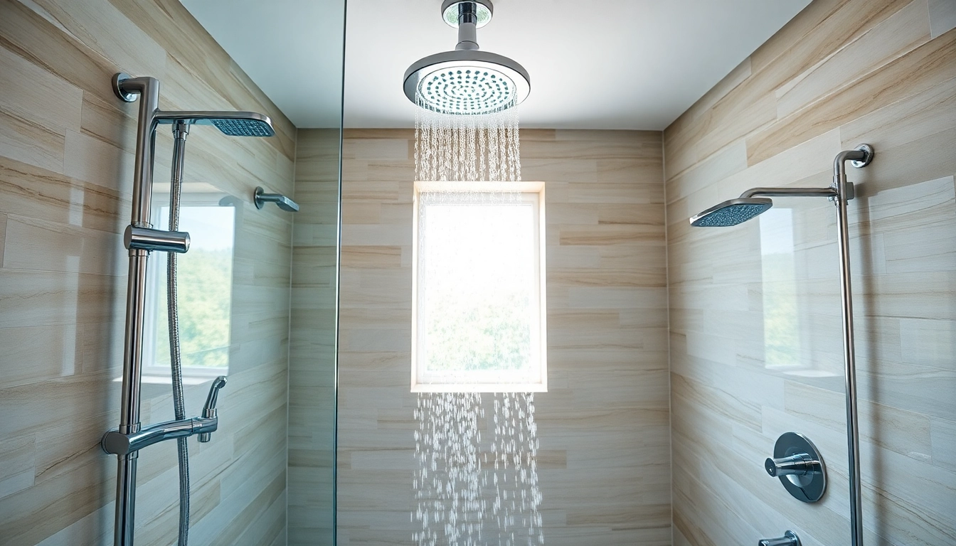 Elegant showers uk featuring modern design and luxurious bathroom fixtures.