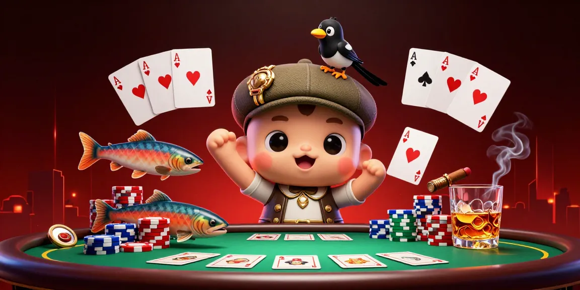 Experience the thrill of Sv368 with a playful Nessie and casino gaming elements in a vibrant scene.