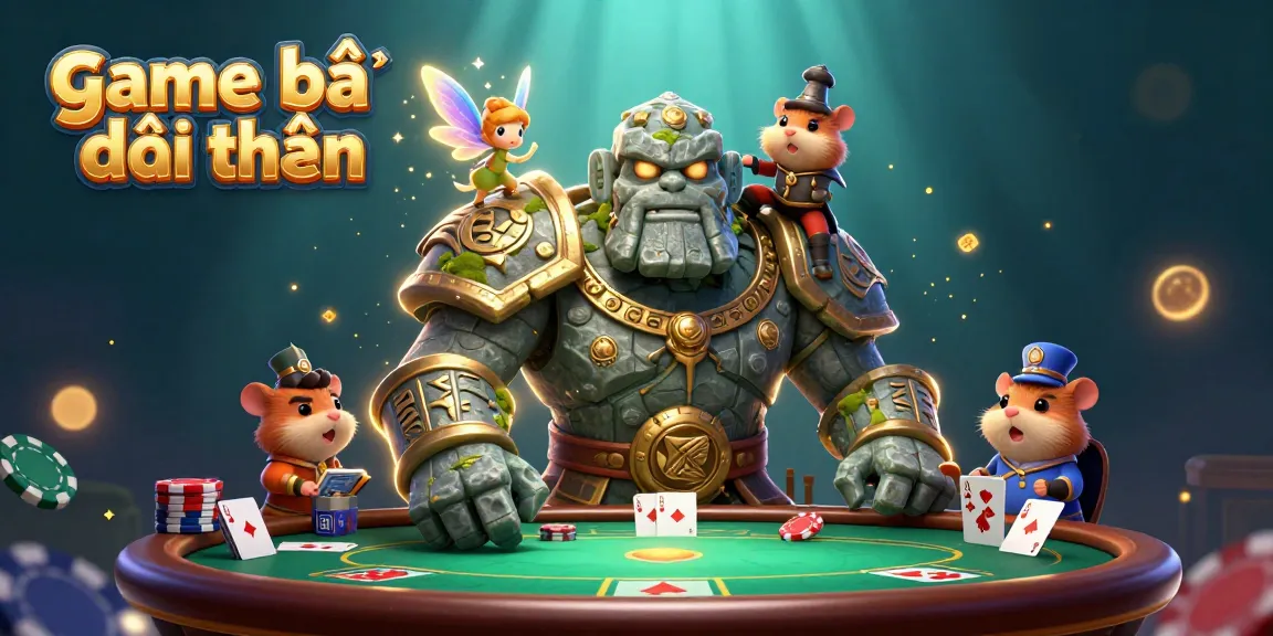 Experience thrilling gameplay in game bài đổi thưởng with enchanting characters and dynamic poker elements.