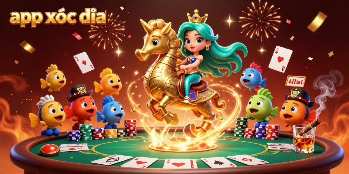 Experience thrilling gameplay with the app xóc đĩa in an exciting casino atmosphere, featuring vibrant colors and dynamic elements.