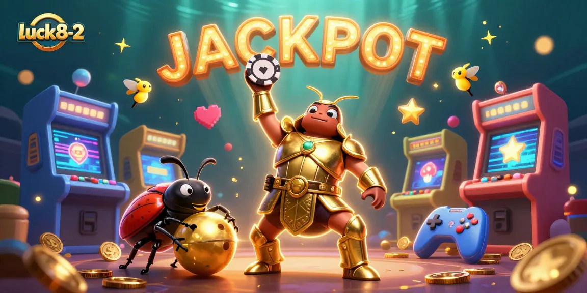 Roll the dice with luck8-2 in a vibrant, dynamic casino scene full of excitement and winning potential.