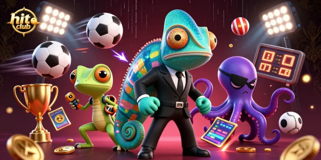 Experience exhilarating moments at hit club with dynamic sports betting and vibrant gaming elements in stunning 3D.