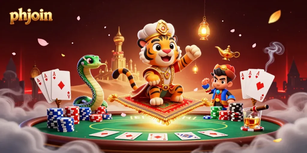 Experience thrilling betting with phjoin's magical casino atmosphere and extravagant elements.