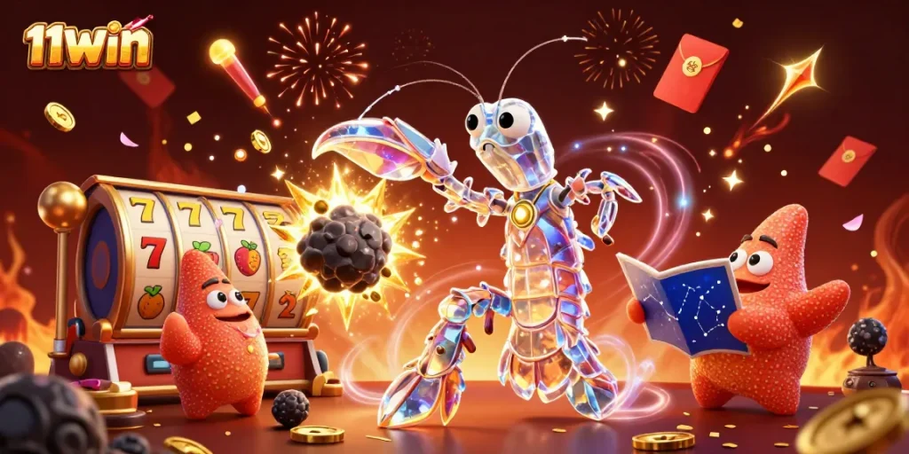 Experience rewarding gameplay with 11WIN's vibrant casino graphics and engaging elements.